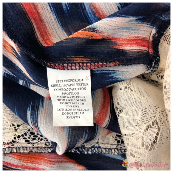 Open Front Cardigan Lace, Size M - Picture 5 of 5